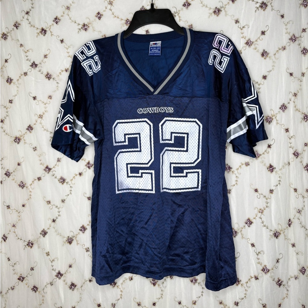 Champion Blue Athletic Jersey